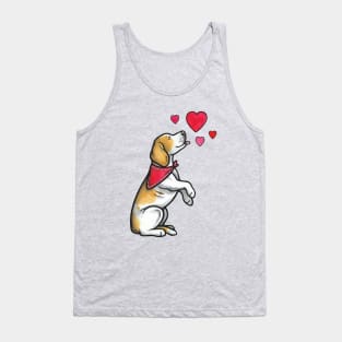 Beagle love Tank Top